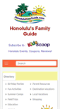 Mobile Screenshot of honolulukidsguide.com